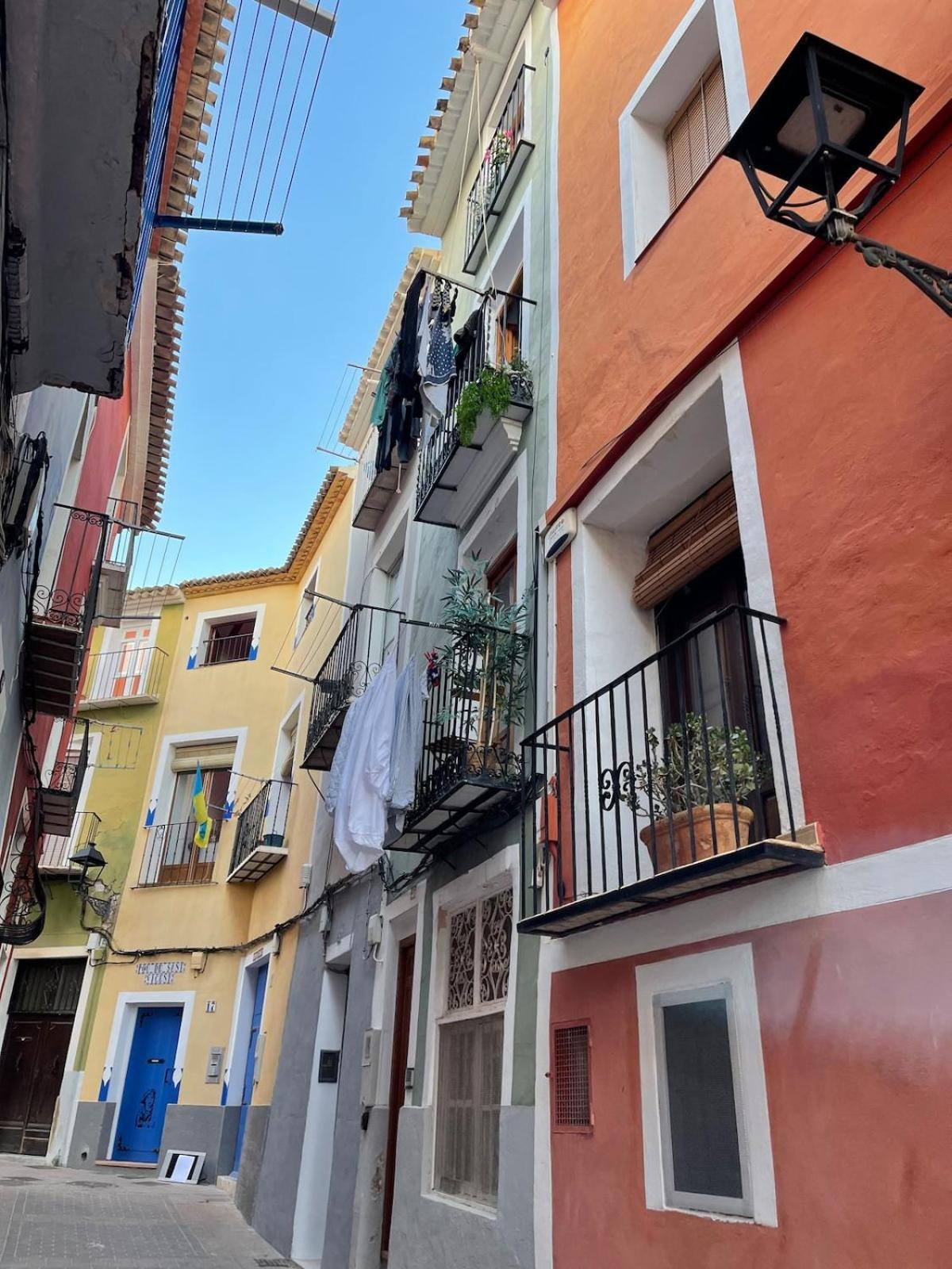 Oldtown Family House With Amazing Terrace - 3 Minutes From Beach! Villajoyosa Dış mekan fotoğraf